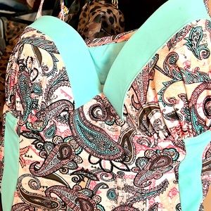 One piece size 1x worn once